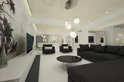 Contemporary style interior design project home in Birmingham